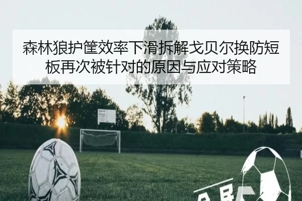 森林狼护筐效率下滑拆解戈贝尔换防短板再次被针对的原因与应对策略
